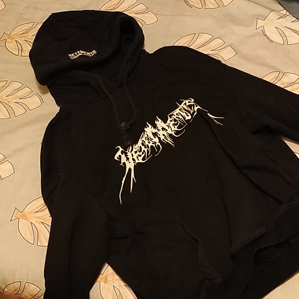 Vetements Total F Darkness hoodie